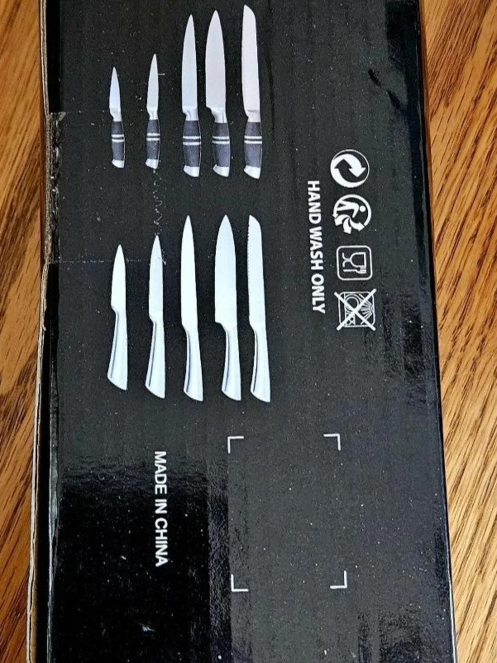 5-Piece Stainless Steel Knife Set - Silver